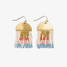 Load image into Gallery viewer, INK + ALLOY - Birdie Abstract Beaded Fringe Earrings Amalfi Wholesale