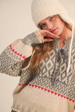 Load image into Gallery viewer, Nordic Sweater - Blue