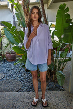 Load image into Gallery viewer, By Together - L8287 | Woven Cotton Polyester Striped Buttondown Shirt