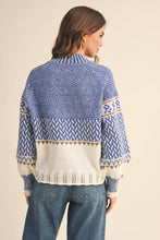 Load image into Gallery viewer, Nordic Sweater - Blue