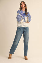 Load image into Gallery viewer, Nordic Sweater - Blue