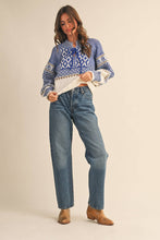 Load image into Gallery viewer, Nordic Sweater - Blue