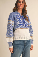 Load image into Gallery viewer, Nordic Sweater - Blue