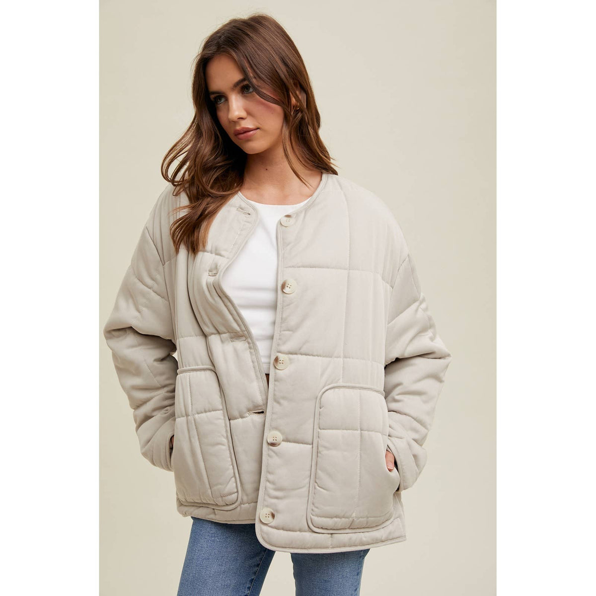 19SO 24/7 Quilted jacket サイズM 24/7 Quilted jacket – 19SO