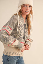 Load image into Gallery viewer, Nordic Sweater - Blue