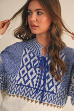 Load image into Gallery viewer, Nordic Sweater - Blue