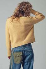 Load image into Gallery viewer, Floral Trim Wool Blend Cardigan