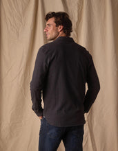 Load image into Gallery viewer, Lennox Jersey Button Up in Heather Charcoal