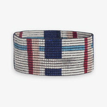 Load image into Gallery viewer, INK + ALLOY - Kenzie Woven Stripes Beaded Stretch Bracelet Wholesale