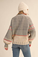 Load image into Gallery viewer, Nordic Sweater - Blue