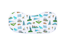 Load image into Gallery viewer, Little Hometown - Chicago Baby 2-in-1 Burp Cloth and Bib (Unisex)