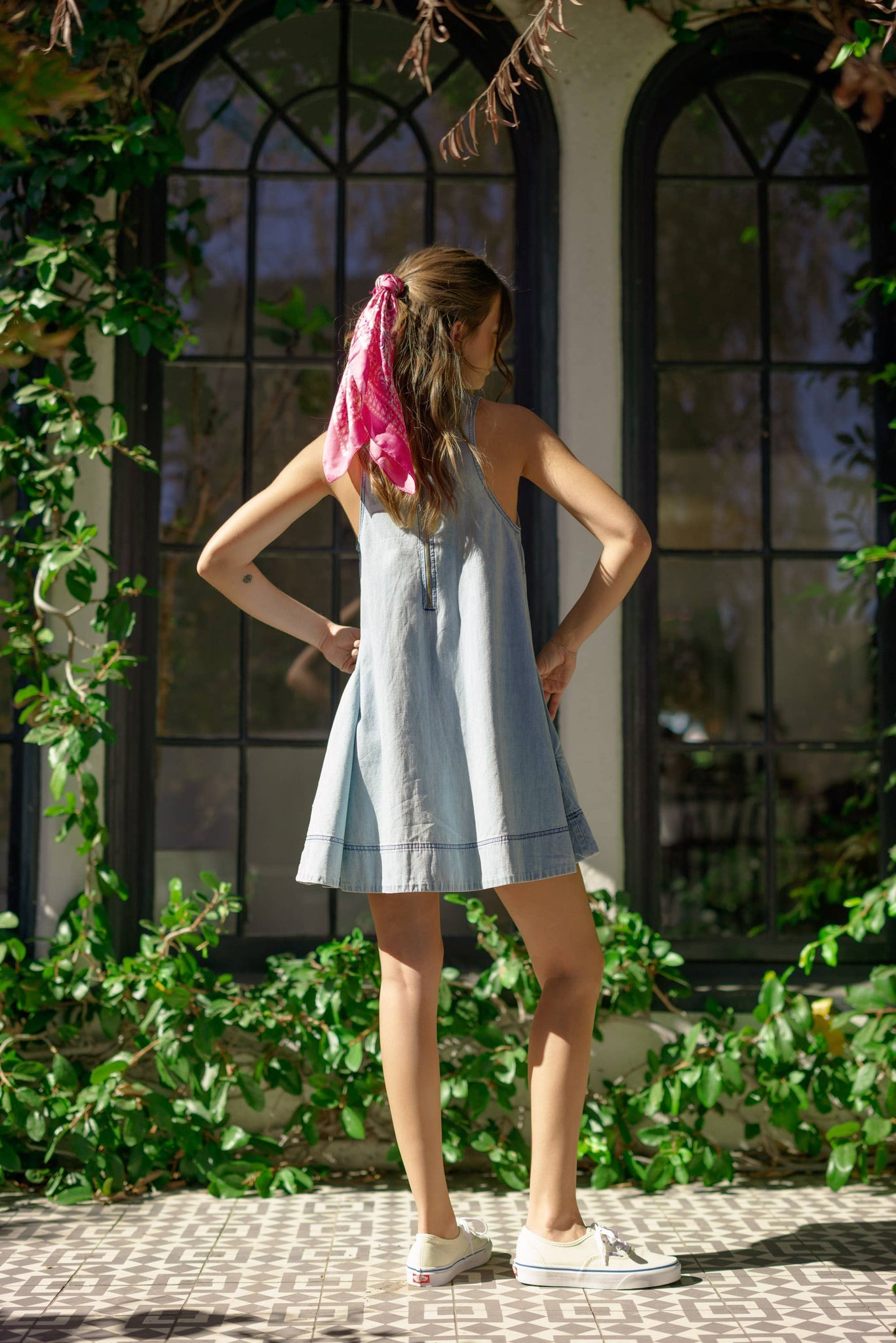 Sleeveless Denim Dress Lakeside Sundry Sleeveless Denim Dress Lakeside Sundry