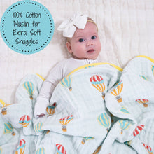 Load image into Gallery viewer, LollyBanks - The Sky is the Limit 100% Cotton Muslin Baby Blanket