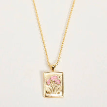 Load image into Gallery viewer, 18K Gold Dipped Mahjong Tile Pendant Necklace