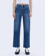 Load image into Gallery viewer, FLYING MONKEY - HIGH RISE TROUSER PRESS WIDE LEG JEANS F6327