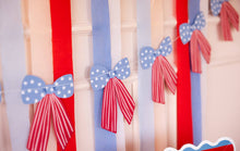 Load image into Gallery viewer, My Mind’s Eye - BAM1202 - Stars and Stripes Bow Banner