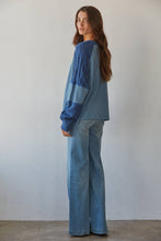 Load image into Gallery viewer, Knit Sweater Waffle Half Button Up Pullover