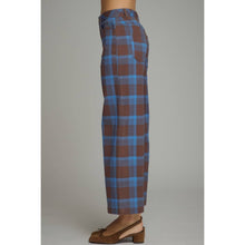 Load image into Gallery viewer, STYLE USA - NEW Plaid wide leg pants