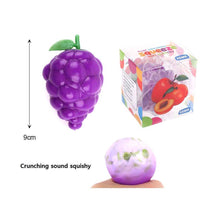 Load image into Gallery viewer, Crunchy Grape Crunching Sound Squeeze Squishy Stress Relief Toy