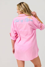 Load image into Gallery viewer, Shiraleah - "VACAY/OUT OF OFFICE" COVER-UP SHIRT