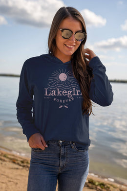 Lakegirl - Sun Paddle Hoodie Tee