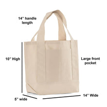 Load image into Gallery viewer, Sockprints - Mini Iconic Shopping Bag with Trim - Add Your Own Design