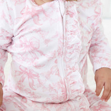 Load image into Gallery viewer, Fancy Frills Ruffle Zipper Footie