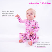 Load image into Gallery viewer, Little Miss Birdie Baby Girl Bamboo Pajamas