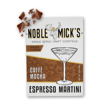 Load image into Gallery viewer, Noble Mick's - Craft Beverage Company - Caffe Mocha Espresso Martini Single Serve Craft Cocktail