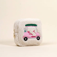 Load image into Gallery viewer, Teddy Pouch–Square Golf Cart
