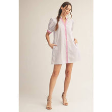 Load image into Gallery viewer, STYLE USA - NEW Stripe Shift Dress