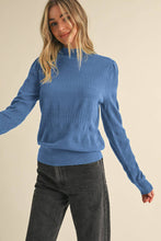 Load image into Gallery viewer, Lightweight Mockneck Sweater