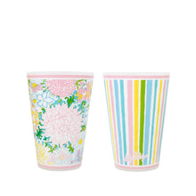 Load image into Gallery viewer, Lilly Pulitzer by Lifeguard Press - Pool Cup Set, Lilly Garden Home