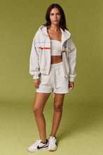 Load image into Gallery viewer, Sloane Stripe Detail Zip-Front Hoodie Set