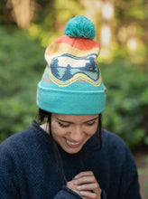 Load image into Gallery viewer, Northern Icons Creations INC - Snowboard Knit Beanie with Goggles Design Winter Hat for Skiing Snow Sports