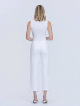 Load image into Gallery viewer, Vervet by Flying Monkey - Crop Straight White Jeans T7292WH