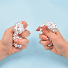 Load image into Gallery viewer, Sparkling Extras - Pearl stress Ball Squishy Squeeze Toy Fidget Toy