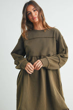 Load image into Gallery viewer, BUTTERMELON - Fall Full Sleeve Winter Mini Dress - BMD7507