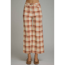 Load image into Gallery viewer, STYLE USA - NEW Plaid wide leg pants