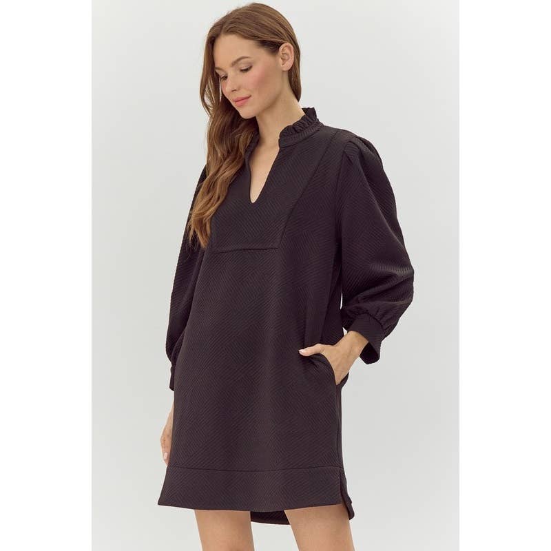 STYLE USA - Textured dress