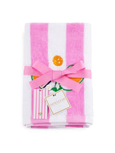 Load image into Gallery viewer, Paddles Stripe Pickleball Towel - Pink