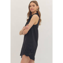 Load image into Gallery viewer, Solid sleeveless mini dress - Green
