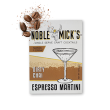 Load image into Gallery viewer, Noble Mick's - Craft Beverage Company - Dirty Chai Espresso Martini Single Serve Craft Cocktail