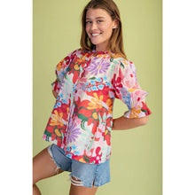 Load image into Gallery viewer, Floral Print Blouse