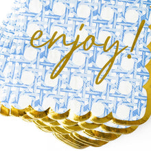 Load image into Gallery viewer, Blue Cane Paper Beverage Napkin Packs