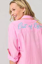 Load image into Gallery viewer, Shiraleah - "VACAY/OUT OF OFFICE" COVER-UP SHIRT