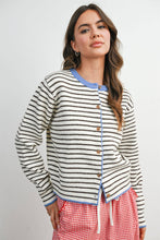 Load image into Gallery viewer, BUTTERMELON - Sailor Stripe Cardigan-BMC8385