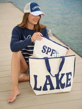 Load image into Gallery viewer, "LAKE" TOTE,IVORY