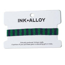 Load image into Gallery viewer, Alex Vertical Stripes Beaded Stretch Bracelet