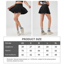 Load image into Gallery viewer, Sodalemon - Cool Feeling Tennis Skirt Double Layer Pocket Sport Skirt